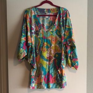 Trina Turk beach coverup